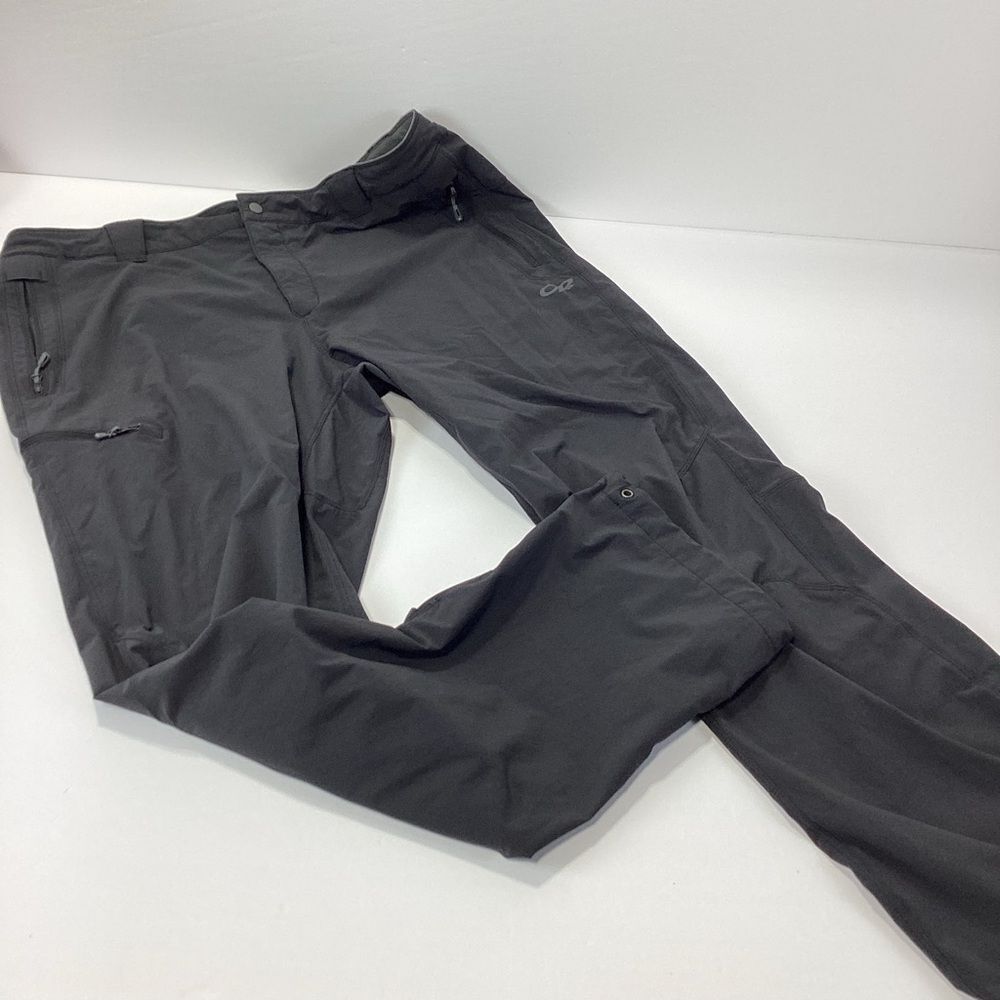 Outdoor Research Men's Hyak Pants Gray Cargo Hiking Pants XXL/TTG Tall